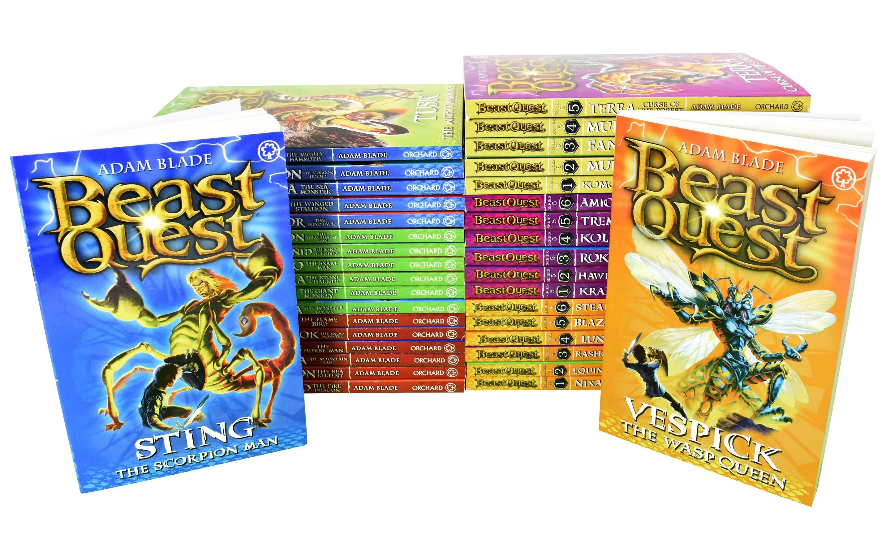 Beast Quest Series 1 To 6 - 36 Books - Fantasy Fiction - Paperback - Adam Blade