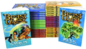 Beast Quest Series 1 To 6 - 36 Books - Fantasy Fiction - Paperback - Adam Blade