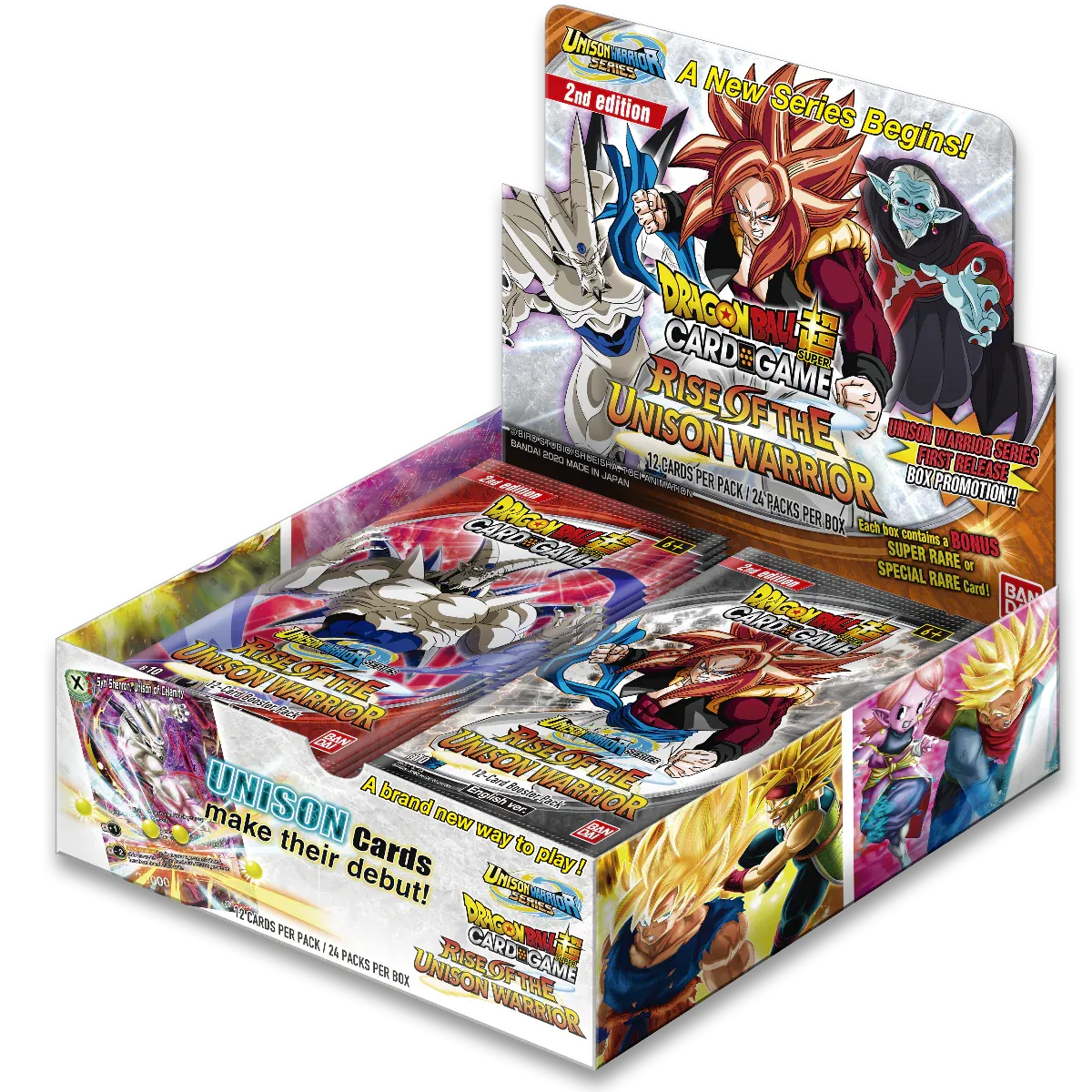 Dragon Ball Super Card Game UW1 Booster Pack Second Edition