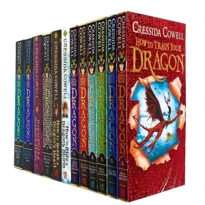 How to Train Your Dragon By Cressida Cowell 12 Books Collection - Age 9-14 - Paperback