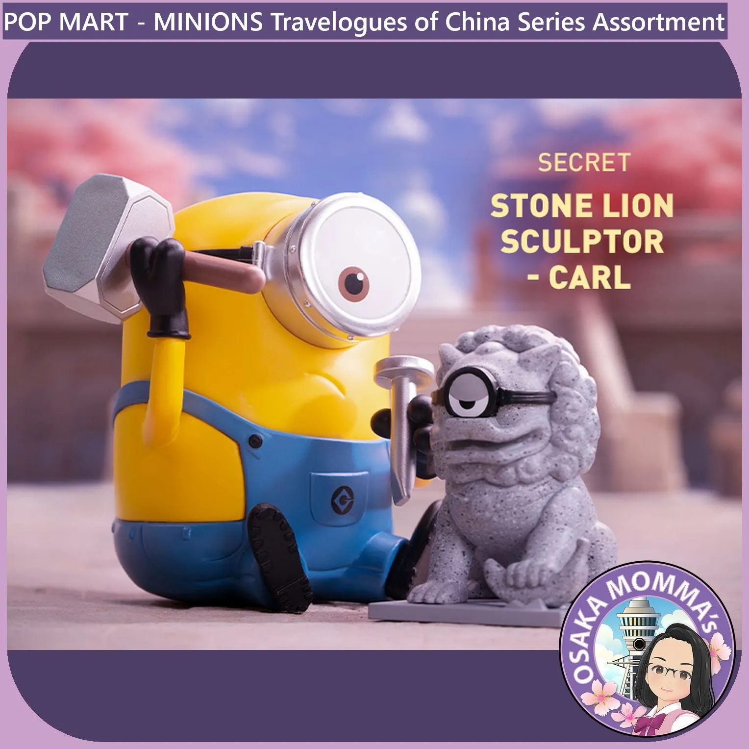 POP MART - Minions Travelogues of China Assortment