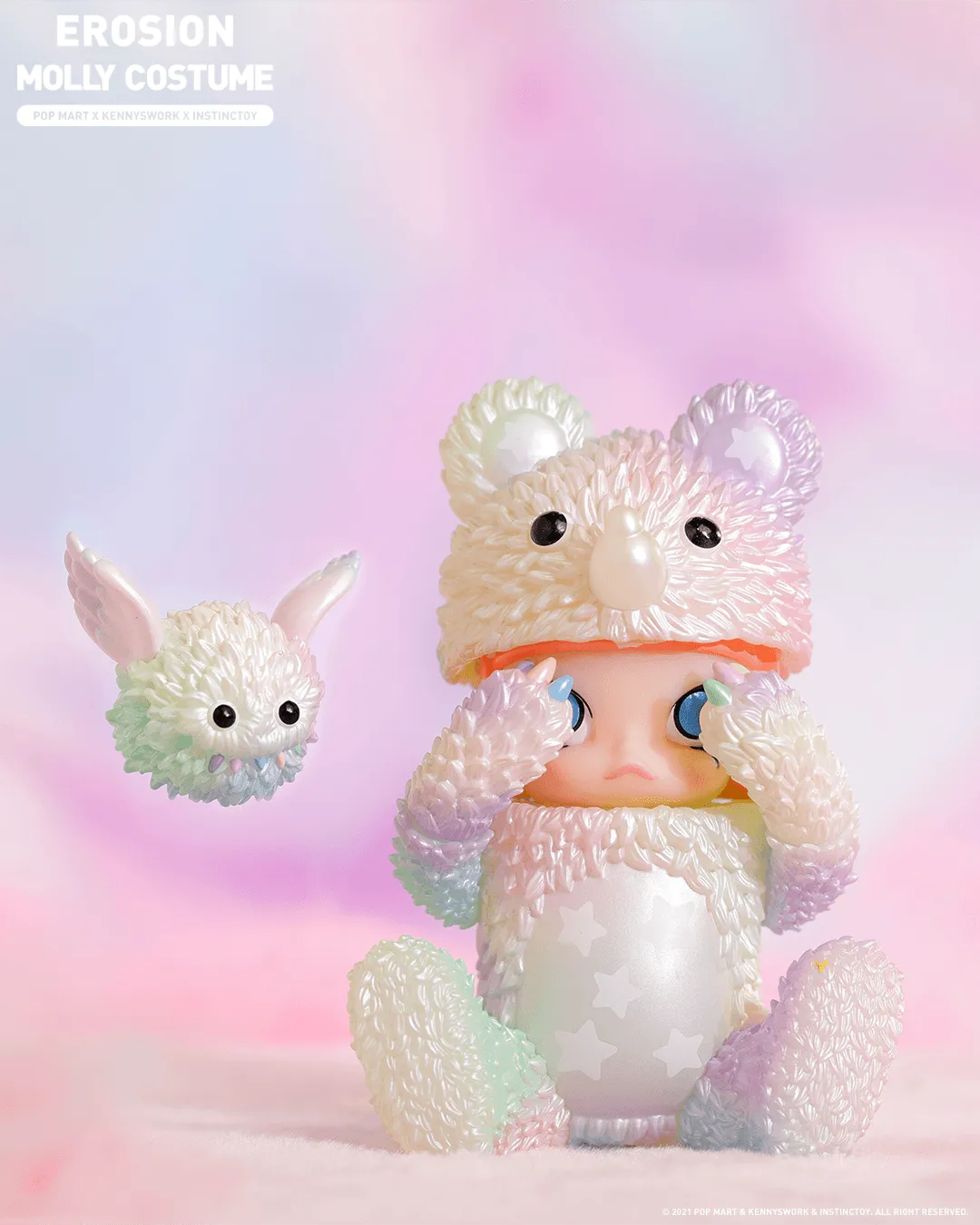 POP MART Molly x Instinctoy Erosion Molly Costume Series