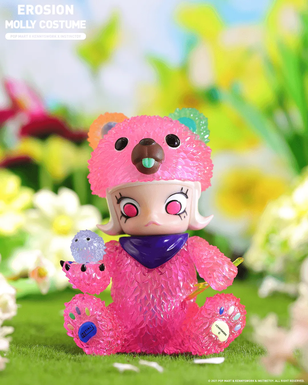 POP MART Molly x Instinctoy Erosion Molly Costume Series