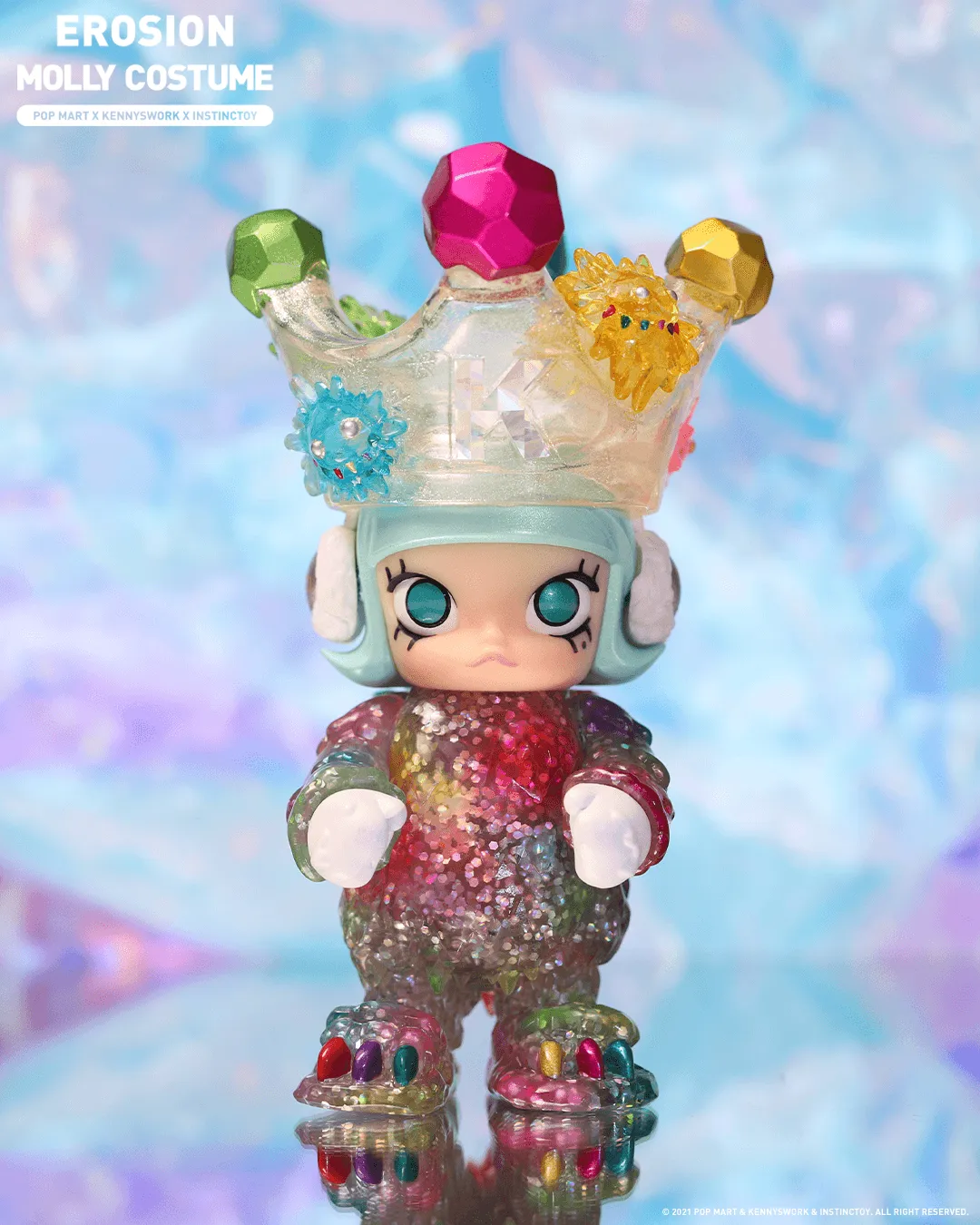 POP MART Molly x Instinctoy Erosion Molly Costume Series