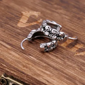 Punk Boys Vintage Gothic Fashion Skull Viking Earrings